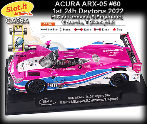 SLOT.IT CA56A - Acura ARX-05 - winner 24hr Daytona 2022 #60