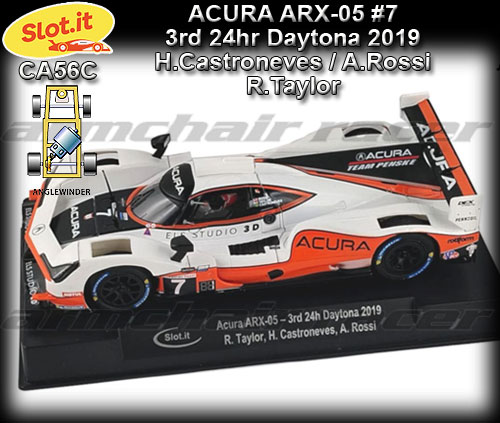 SLOT.IT CA56C - Acura ARX-05 - 3rd 24hr Daytona 2019 #7