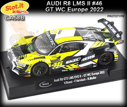 SLOT.IT CA58B - Audi R8 LMS EVO II - GT WC Europe 2022 #46
