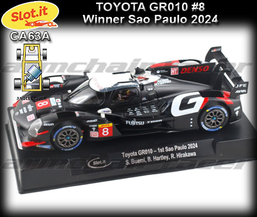 SLOT.IT CA63A - Toyota GR010 - winner Sao Paulo 2024 #8