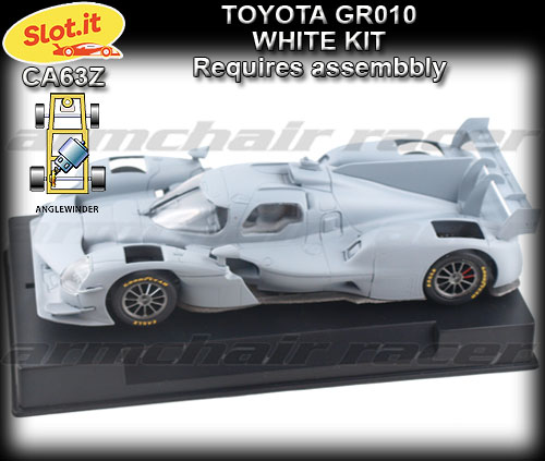 SLOT.IT CA63Z - Toyota GR010 - white kit - requires assembly