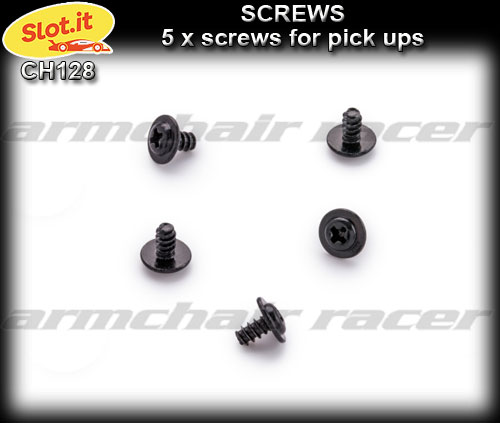 SLOT.IT SCREWS CH128 - Screws for Pick ups