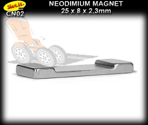 SLOT.IT MAGNET CN02 - Scalextric neodimium magnet C shape