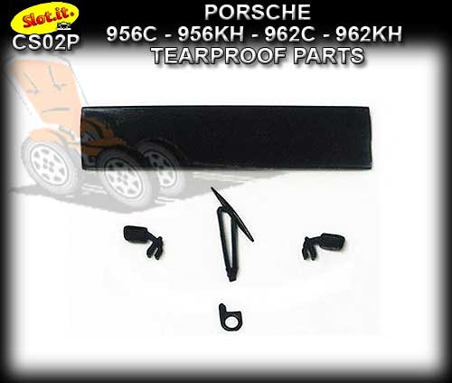 SLOT.IT BODY PARTS CS02P - Porsche 956/962 Tearproof parts