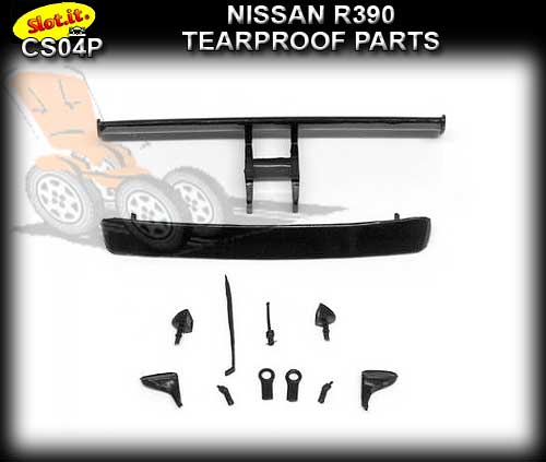 SLOT.IT BODY PARTS CS04P - NISSAN R390 tearproof parts