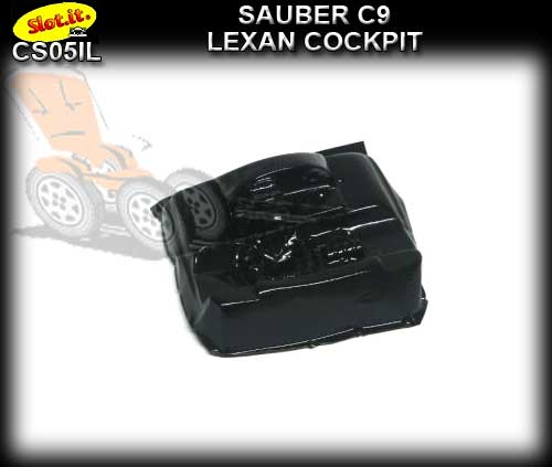 SLOT.IT BODY PARTS CS05IL - SAUBER C9 Lexan Cockpit