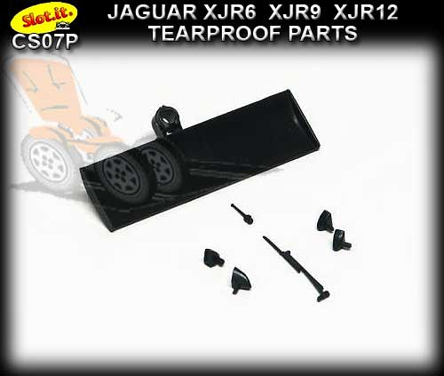 SLOT.IT BODY PARTS CS07P - Jaguar XJR6/9/12 Tearproof Parts