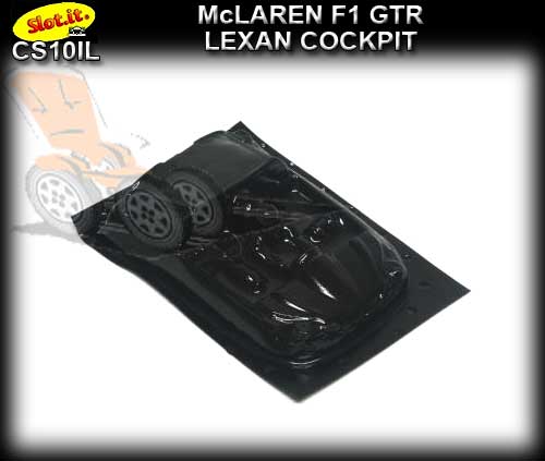 SLOT.IT BODY PARTS CS10il - McLaren F1 GTR Lexan Cockpit