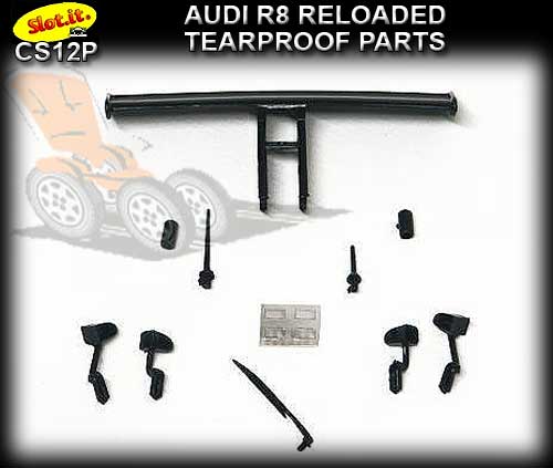 SLOT.IT BODY PARTS CS12P - AUDI R8C Reloaded Tearproof parts