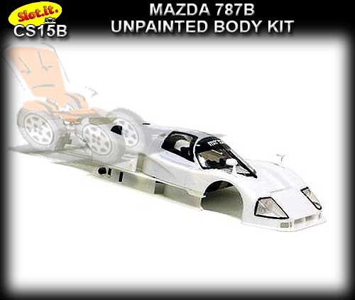 SLOT.IT BODY KIT CS15B - Unpainted Body Kit - Mazda 787B