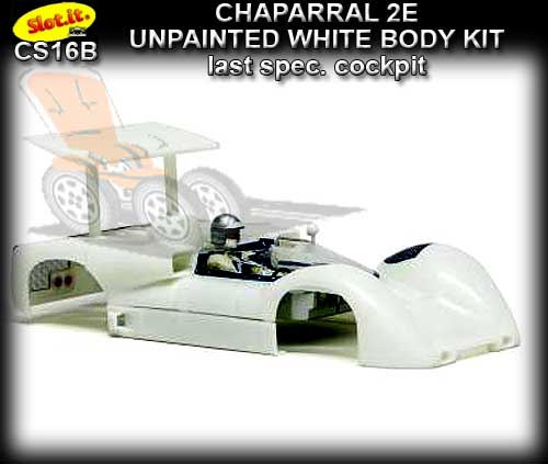 SLOT.IT BODY KIT CS16B1 - Unpainted Body Kit - Chaparral 2E