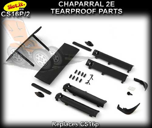 SLOT.IT BODY PARTS CS16P/2 - Chapparel 2E Tearproof Parts