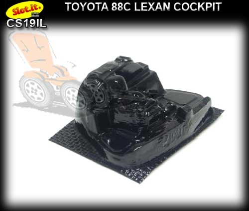 SLOT.IT BODY PART CS19IL - Toyota 88C Lexan Cockpit