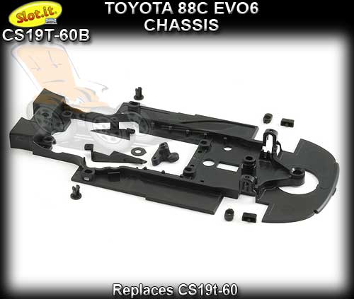 SLOT.IT BODY PARTS CS19T-60B - Toyota 88C chassis (EVO 6)