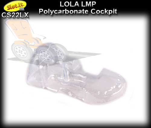 SLOT.IT BODY PART CS22LX - Lola LMP Lexan Cockpit