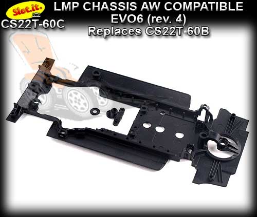 SLOT.IT BODY PARTS CS22T-60C - Lola LMP chassis (EVO 6)