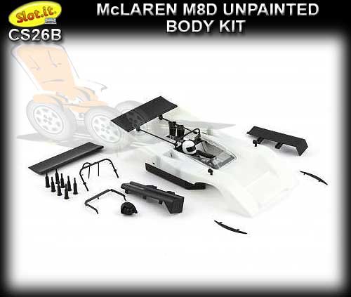 SLOT.IT BODY KIT CS26B - Unpainted Body Kit - McLaren M8D