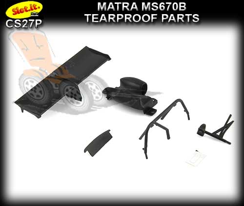 SLOT.IT BODY PARTS CS27P - Matra MS670B Tearproof Parts