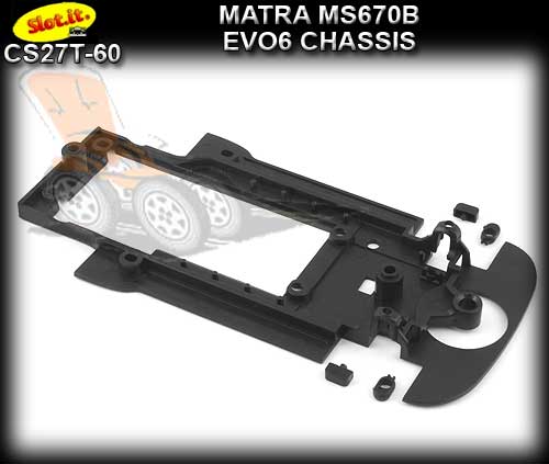 SLOT.IT BODY PARTS CS27T-60 - Matra MS670B EVO6 chassis