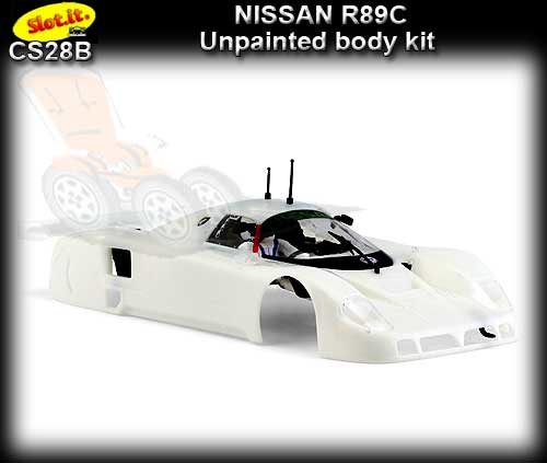 SLOT.IT BODY KIT CS28B - Unpainted Body Kit - Nissan R89C