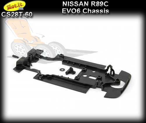 SLOT.IT BODY PARTS CS28T-60 - Nissan R89C EVO6 chassis