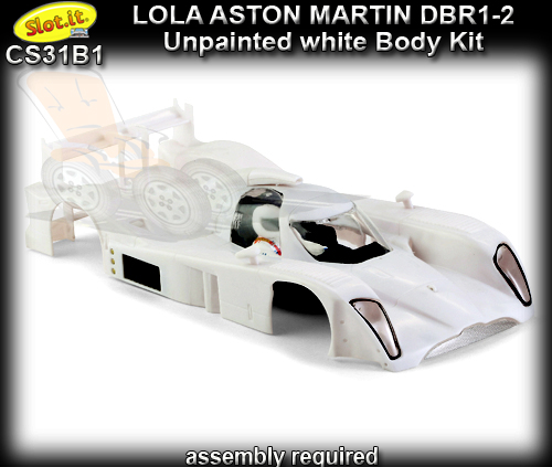 SLOT.IT BODY KIT CS31B1 - Unpainted Body Kit - Lola Aston Martin