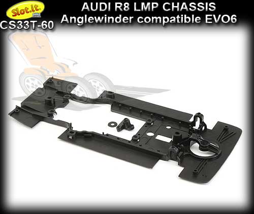 SLOT.IT BODY PARTS CS33T-60 - Audi R8 LMP chassis
