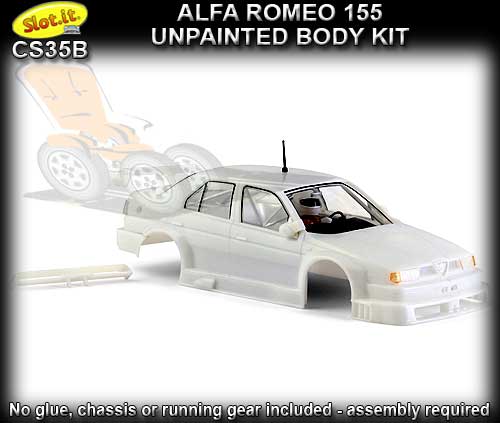 SLOT.IT BODY KIT CS35B - Unpainted Body Kit - Alfa Romeo 155