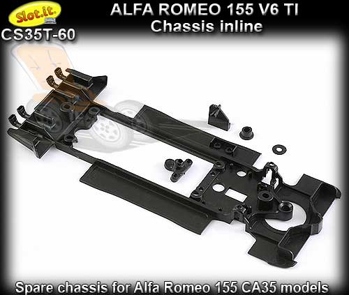 SLOT.IT BODY PARTS CS35T-60 - Alfa Romeo 155 chassis