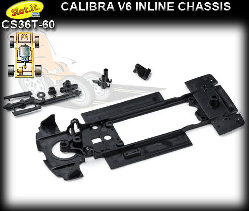 SLOT.IT BODY PARTS CS36T-60 - Opel Calibra V6 chassis