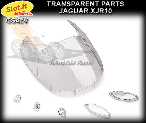 SLOT.IT BODY PARTS CS42V - Jaguar XJR10 transparent parts