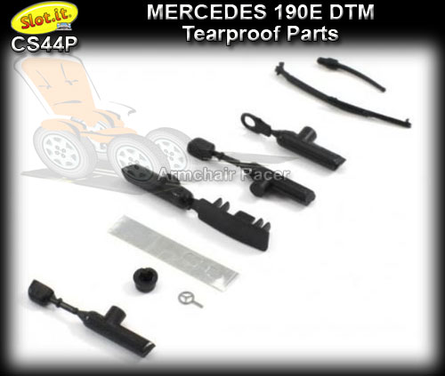 SLOT.IT BODY PARTS CS44P - Mercedes 190E DTM Tearproof parts