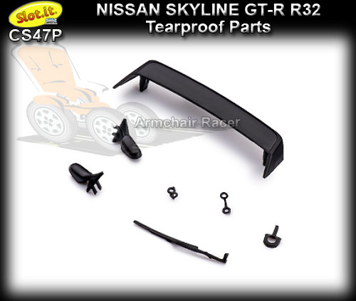 SLOT.IT BODY PARTS CS47P - Nissan Skyline GT-R R Tearproof parts