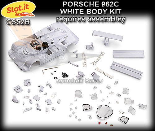 SLOT.IT BODY KIT CS52B - Unpainted Body Kit - Porsche 962C