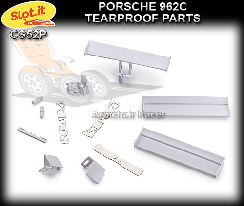 SLOT.IT BODY PARTS CS52P - Porsche 962C Tearproof parts