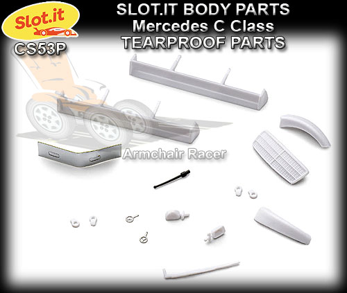 SLOT.IT BODY PARTS CS53P - Mercedes C Class Tearproof parts