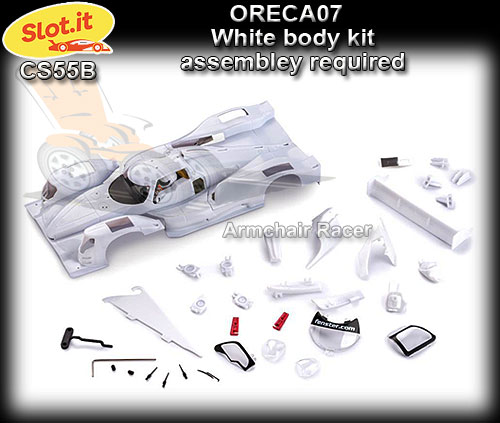 SLOT.IT BODY KIT CS55B - Unpainted Body Kit - Oreca 07
