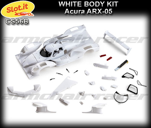 SLOT.IT BODY KIT CS56B - Unpainted Body Kit - Acura ARX-05