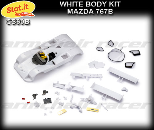 SLOT.IT BODY KIT CS60B - Unpainted Body Kit - Mazda 767B