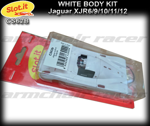 SLOT.IT BODY KIT CS62B - Unpainted Body - Jaguar XJR6/9/10/11/12