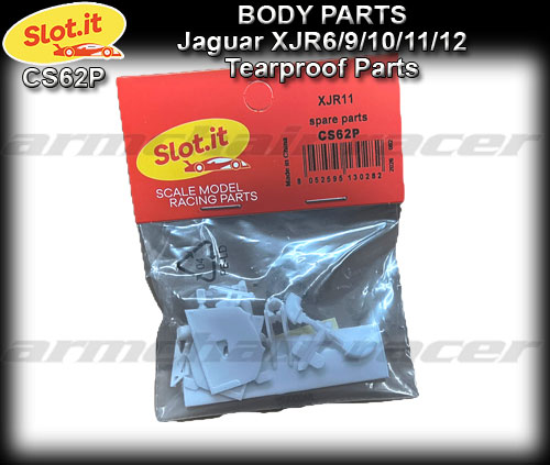 SLOT.IT BODY PARTS CS62P - Jaguar XJR6/9/10/11/12 tearproof part