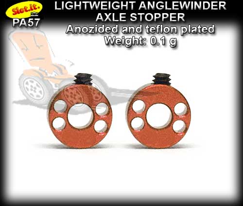 SLOT.IT AXLE STOPPER PA57 - 2 x Lightweight Axle Stopper