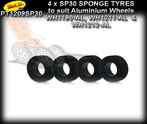 SLOT.IT TYRES PT1209SP30 - SP30 Compound sponge tyres
