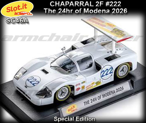 SLOT.IT SC46A - Chaparral 2F - The 24hr of Modena 2026 #222