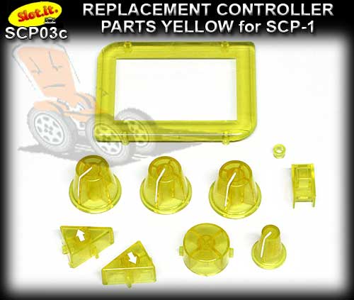 SLOT.IT HAND CONTROLLER PART SCP03c - Replacement Yellow Knobs