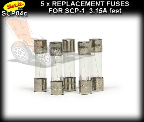 SLOT.IT HAND CONTROLLER PART SCP04c - Replacement fuses 3.15AMP
