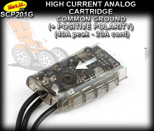 SLOT.IT HAND CONTROLLER CARTRIDGE SCP201g (+) Positive High 20A