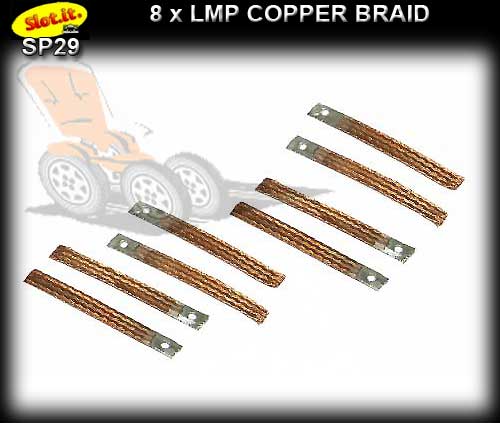 SLOT.IT BRAID SP29 - LMP Copper Braids x 8