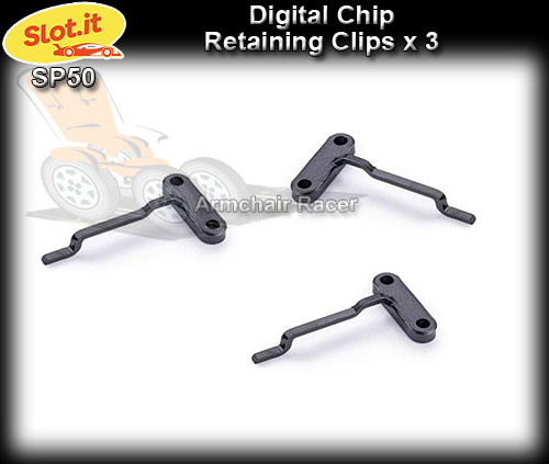 SLOT.IT BODY PART SP50 - Digital Chip Retaining Clips x 3