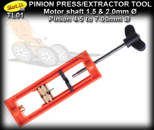 SLOT.IT GEAR PRESS/PULLER TL01 - Professional Press/Puller